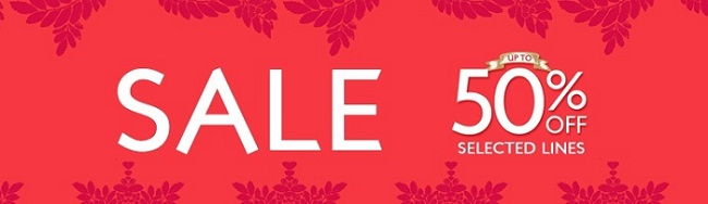 Up to 50% OFF SALE