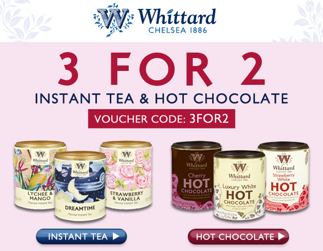 3 for 2 Instant Tea & Hot Chocolate