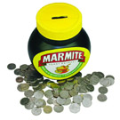 Giant Marmite Jar Money Box