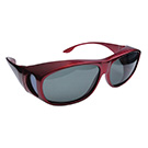 Polarised Overglasses - Red Sports Style