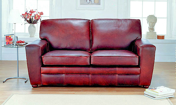 Darlings Of Chelsea Leather Sofa