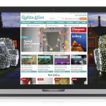 New Lights4fun Website on a Macbook Pro