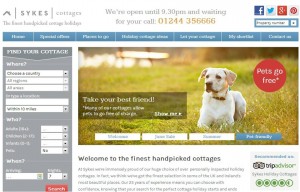 New Sykes Cottages Website