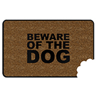 Beware of the Dog Doormat