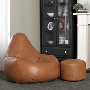 Real Leather bean bag