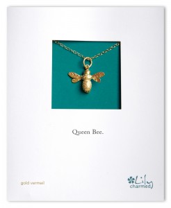 Gold Bee Necklace (3)