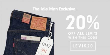 The Hub 20% off Levis at The Idle Man for a limited time! - The Hub