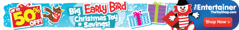 Big Early Bird Christmas Toy Savings