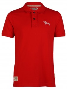 Tokyo Laundry Sophomore Red Polo Shirt 1X3523