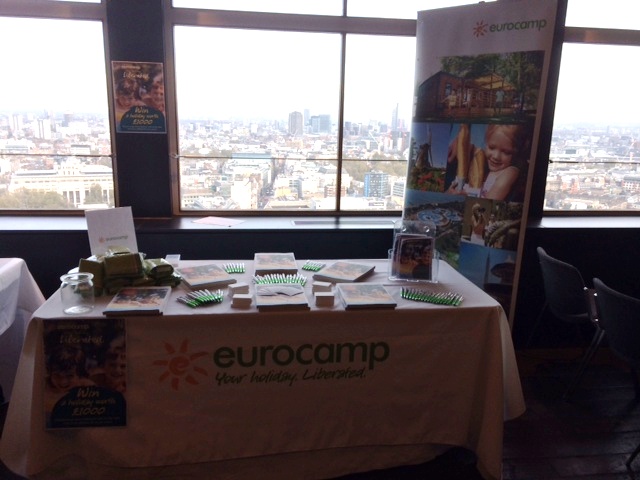 The Eurocamp stall