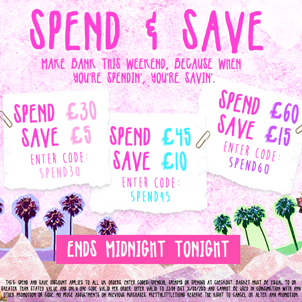 spend and save - sun