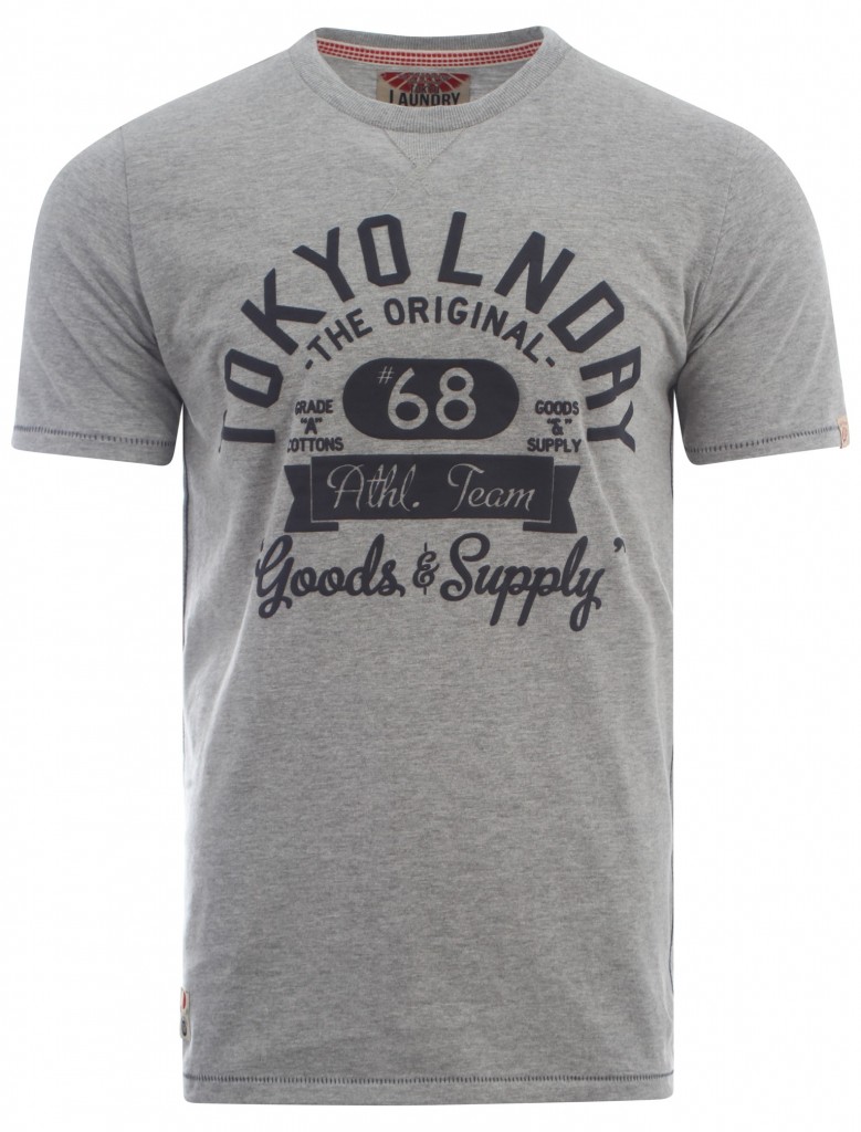 tokyo laundry otto t-shirt grey 1C6383 (2)
