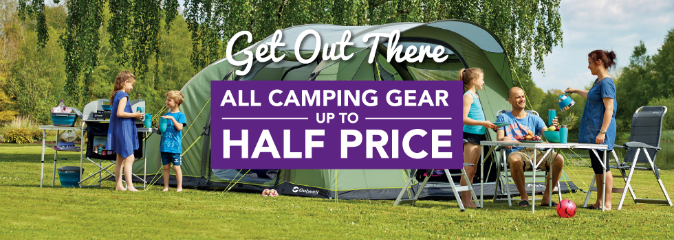 all camping gera up to half price