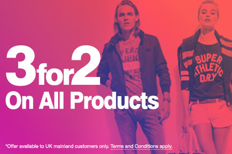 superdry 3for2