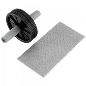 Ab roller and knee mat