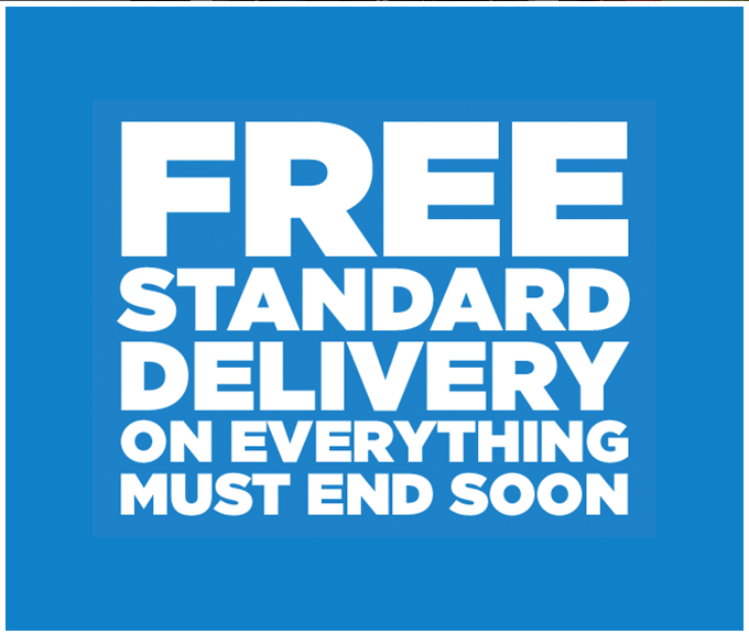 free standard delivery
