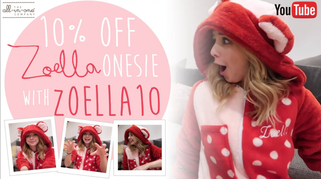 The All-in-One Company® Zoella Onesie
