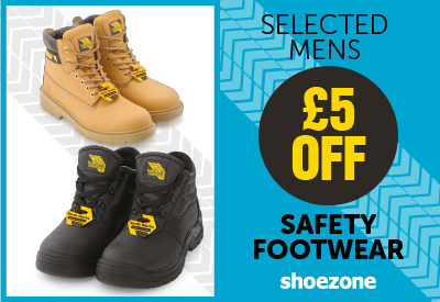 shoe zone women's safety shoes
