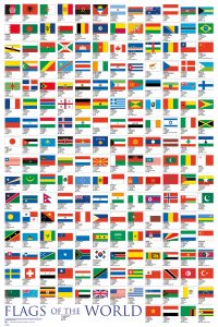 back to school - flags