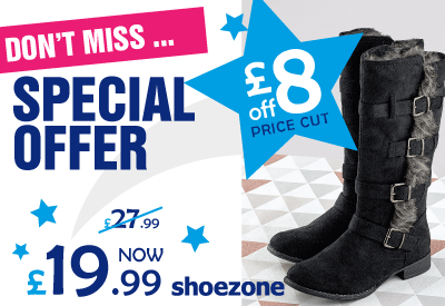 shoe zone knee high boots