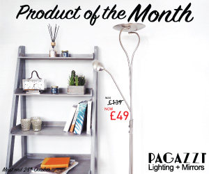 Pagazzi Product of the Month - Brigitte & Neilson Floor Lamp
