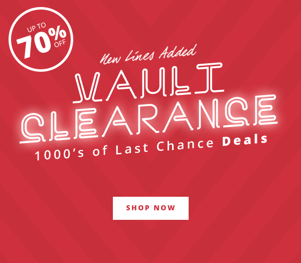 January Jewellery Vault Clearance | Up To 70% Off 1000s Of Last Chance Deals