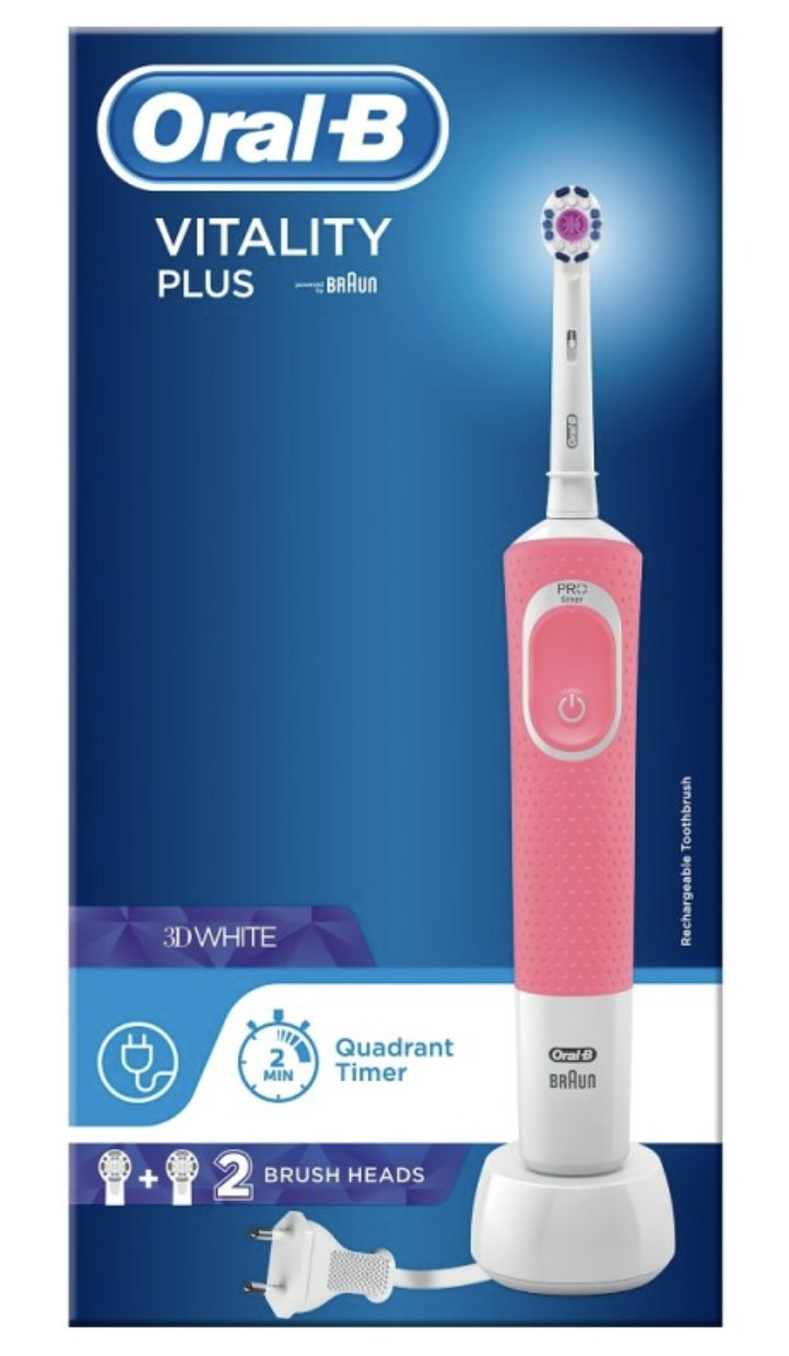 Oral-B Vitality Plus 3D White & Clean Electric Toothbrush