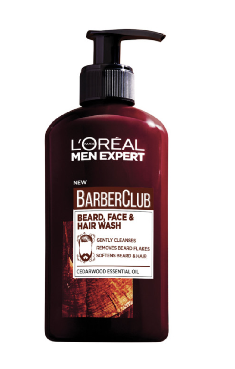 L'Oreal Paris Men Expert BarberClub Beard, Face & Hair Wash