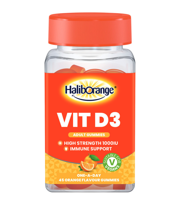 Haliborange Adult Vegan Vitamin D3 Gummies