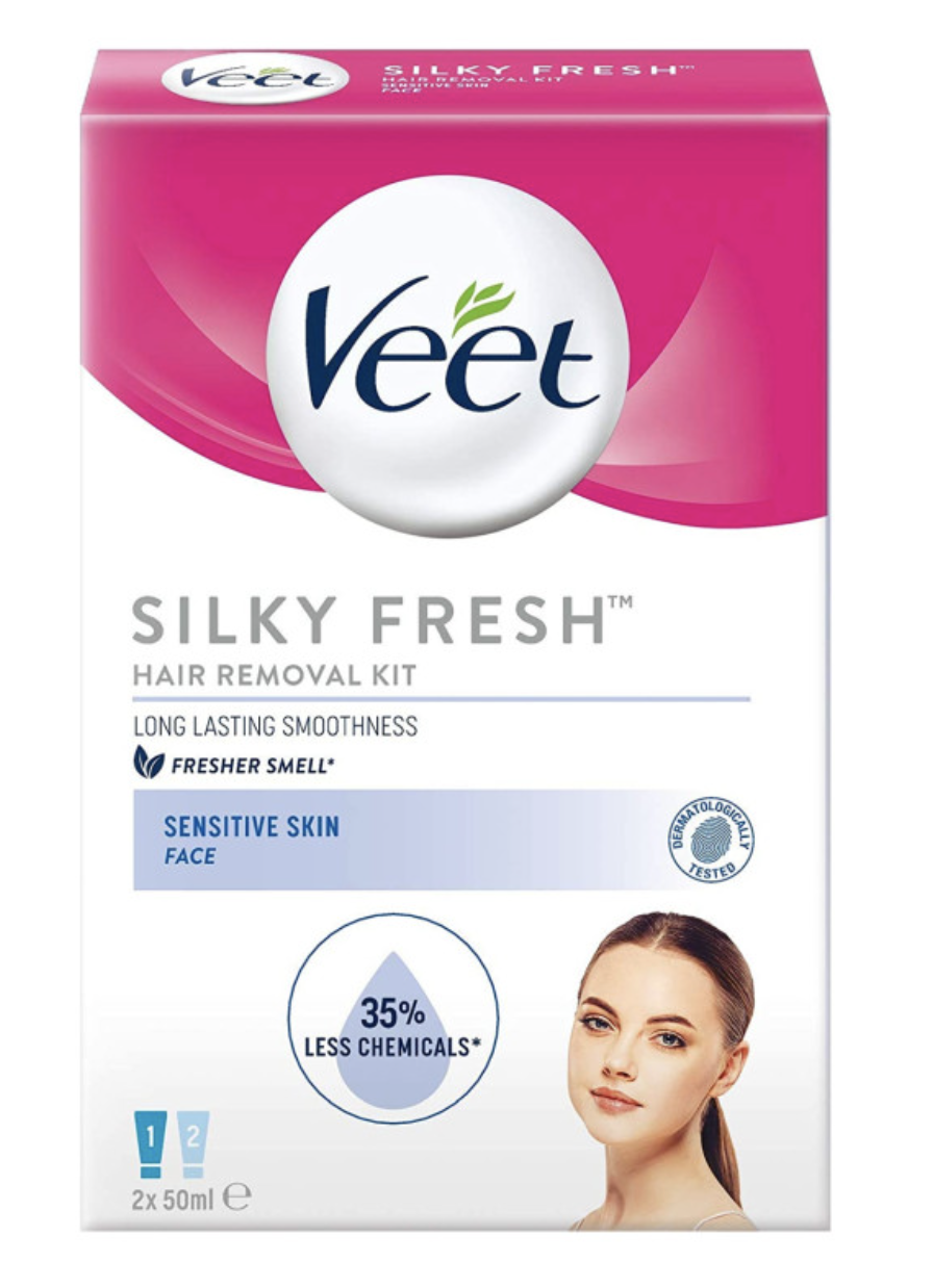 Veet Hair Removal Face Kit Sensitive Skin
