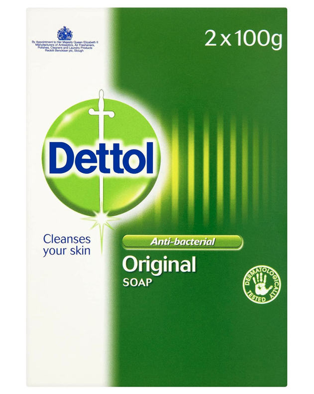 Dettol Anti-Bacterial Original Bar Soap Twin Pack