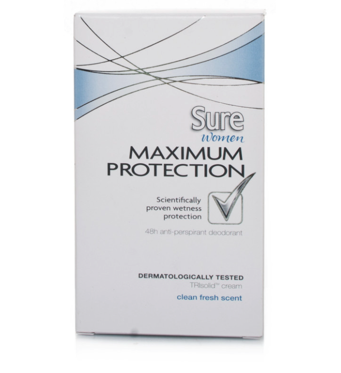  Sure Women Maximum Protection Anti-Perspirant Deodorant Stick Clean Fresh