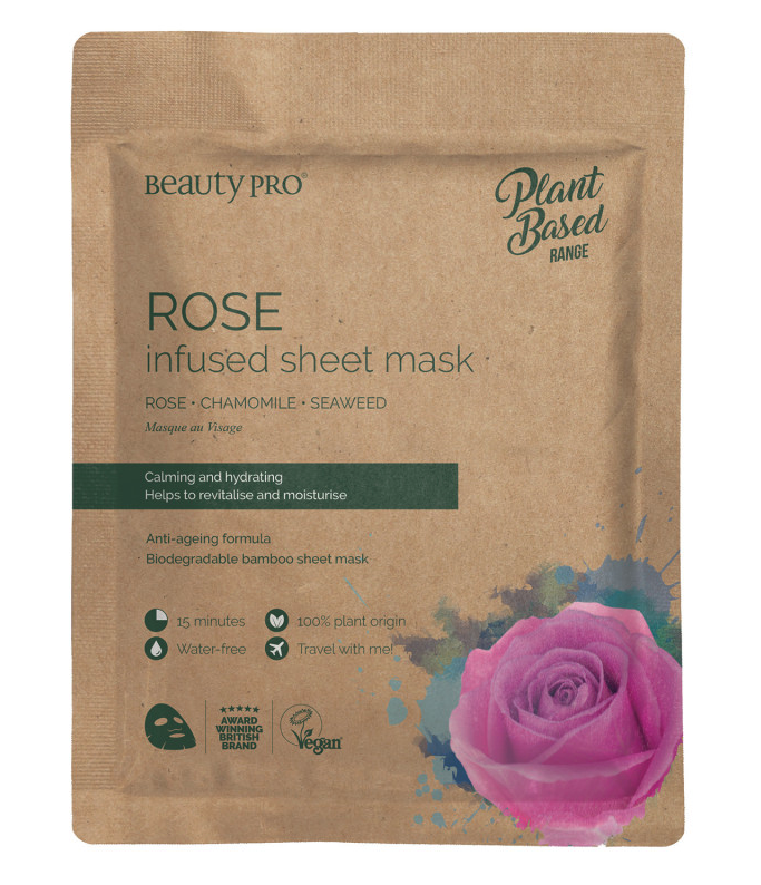 BeautyPro Rose Infused Sheet Mask