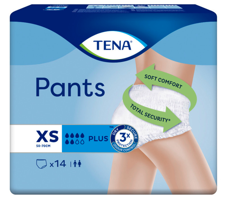 TENA Incontinence Pants Plus XS