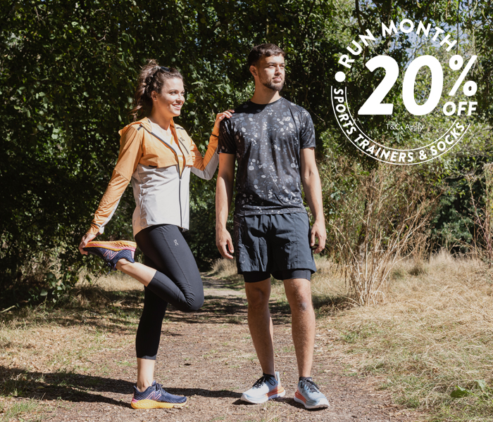 The Hub RUN MONTH - 20% off Sports Trainers and Socks Discount Code in ...